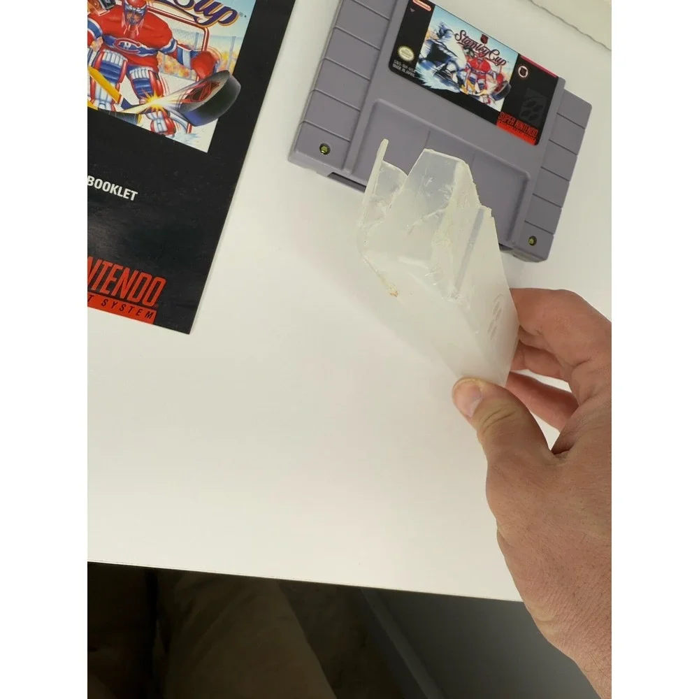 NHL Stanley Cup Super Nintendo SNES 1993 Complete in box CIB Tested VG